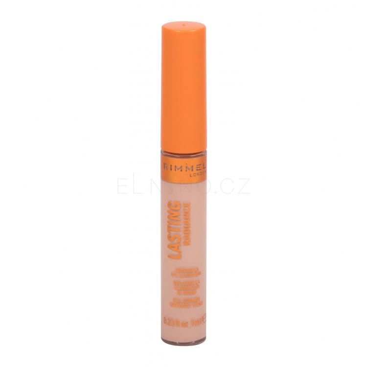 Rimmel London Lasting Radiance Korektor pro ženy 7 ml Odstín 040 Soft Beige
