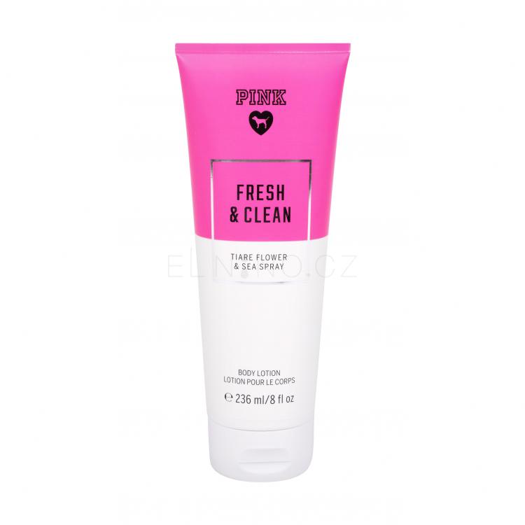 Pink Fresh &amp; Clean Tělové mléko pro ženy 236 ml