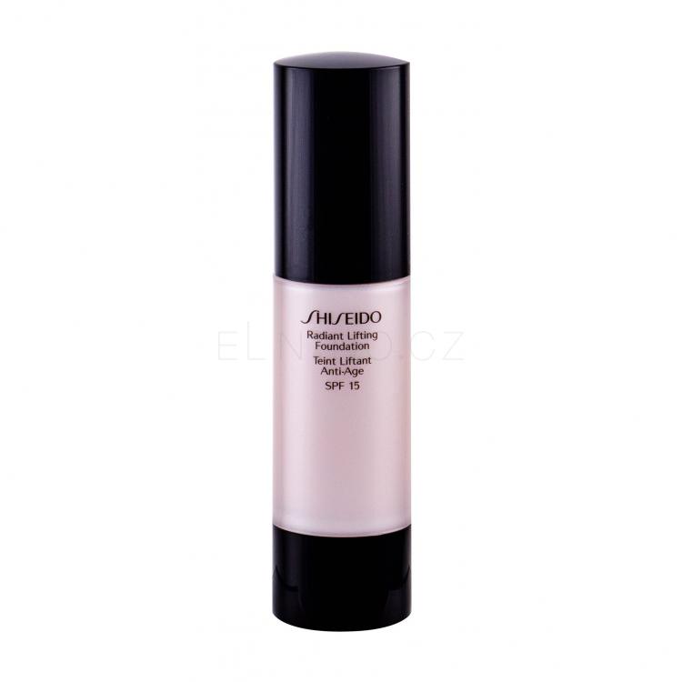 Shiseido Radiant Lifting Foundation SPF15 Make-up pro ženy 30 ml Odstín B20 Natual Light Beige