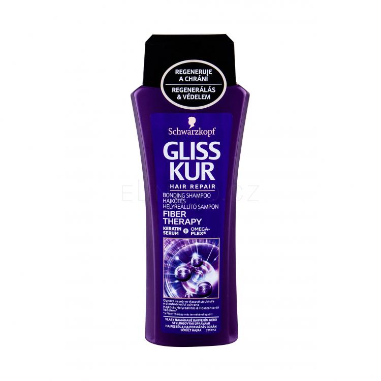 Schwarzkopf Gliss Fiber Therapy Šampon pro ženy 250 ml