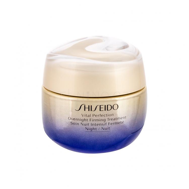 Shiseido Vital Perfection Overnight Firming Treatment Noční pleťový krém pro ženy 50 ml
