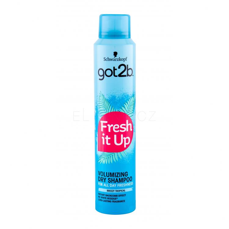Schwarzkopf Got2b Fresh It Up Volumizing Suchý šampon pro ženy 200 ml