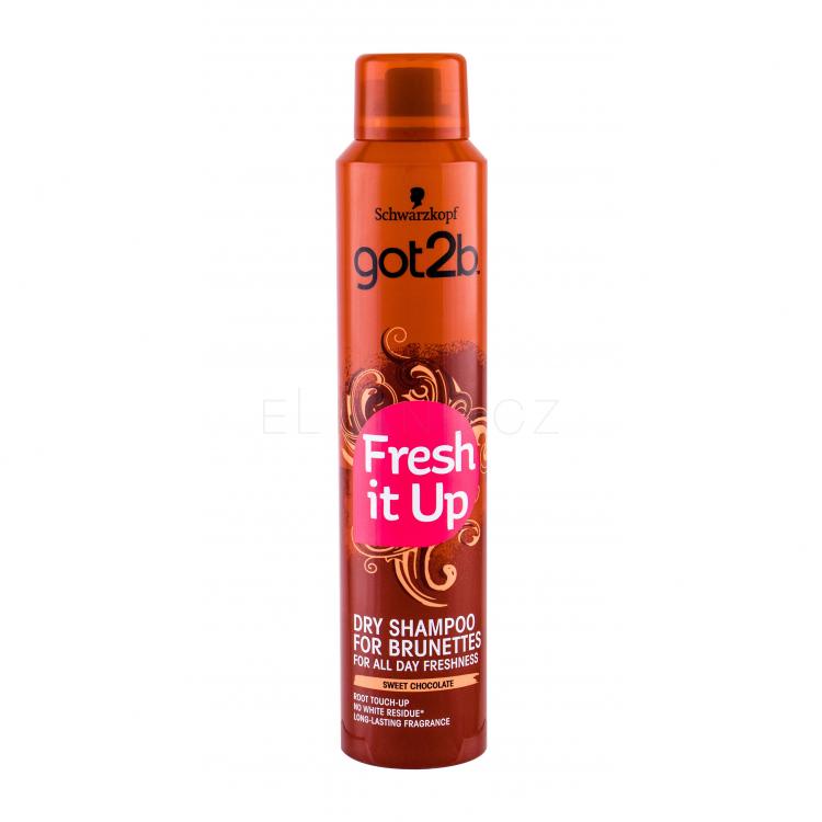 Schwarzkopf Got2b Fresh It Up For Brunettes Suchý šampon pro ženy 200 ml