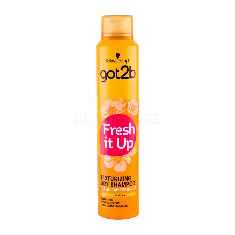 Schwarzkopf Got2b Fresh It Up Texturizing Suchý šampon pro ženy 200 ml