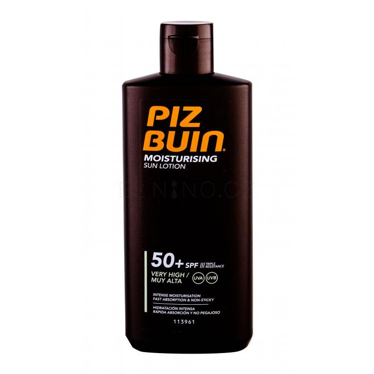 PIZ BUIN Moisturising Sun Lotion SPF50+ Opalovací přípravek na tělo 200 ml
