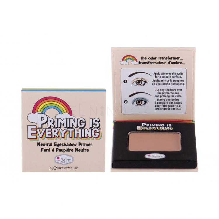 TheBalm Priming is Everything Mineral Eyeshadow Oční stín pro ženy 0,57 g Odstín Neutral