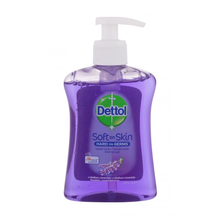 Dettol Soft On Skin Lavender Tekuté mýdlo 250 ml