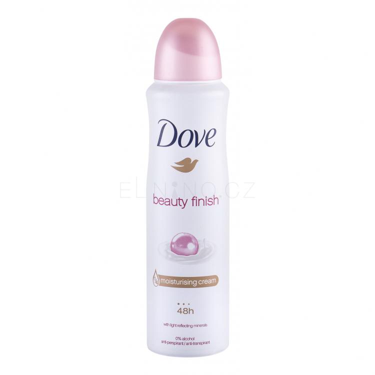 Dove Beauty Finish 48h Antiperspirant pro ženy 150 ml