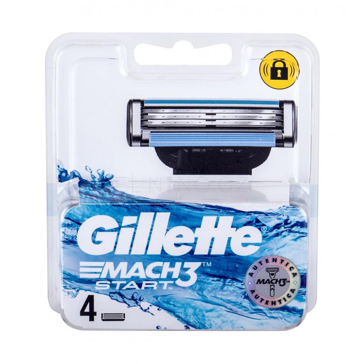 Gillette Mach3 Start Náhradní břit pro muže Set