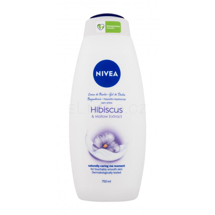 Nivea Hibiscus &amp; Mallow Extract Sprchový gel pro ženy 750 ml