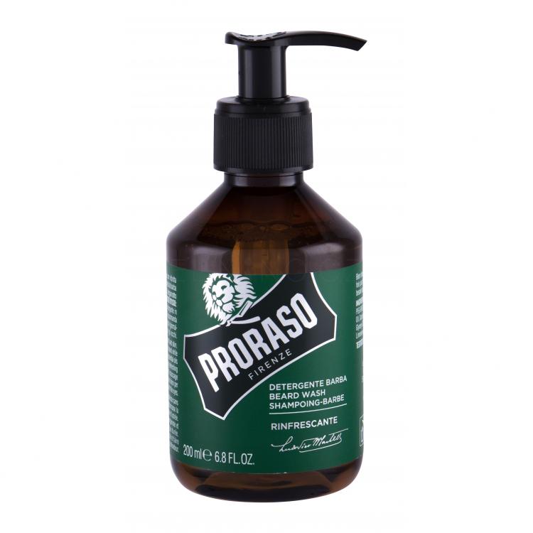PRORASO Eucalyptus Beard Wash Šampon na vousy pro muže 200 ml