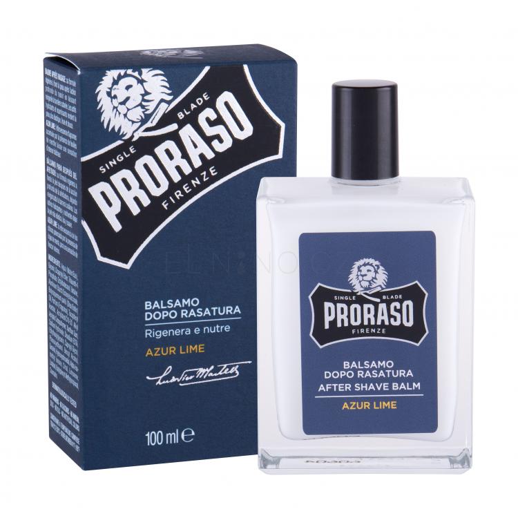 PRORASO Azur Lime After Shave Balm Balzám po holení pro muže 100 ml