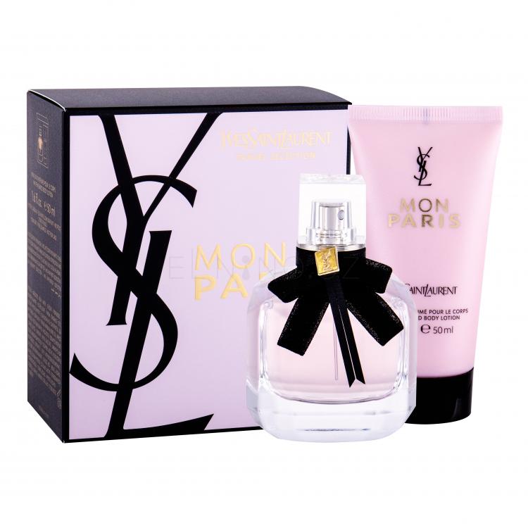 Yves Saint Laurent Mon Paris Dárková kazeta parfémovaná voda 50 ml + tělové mléko 50 ml