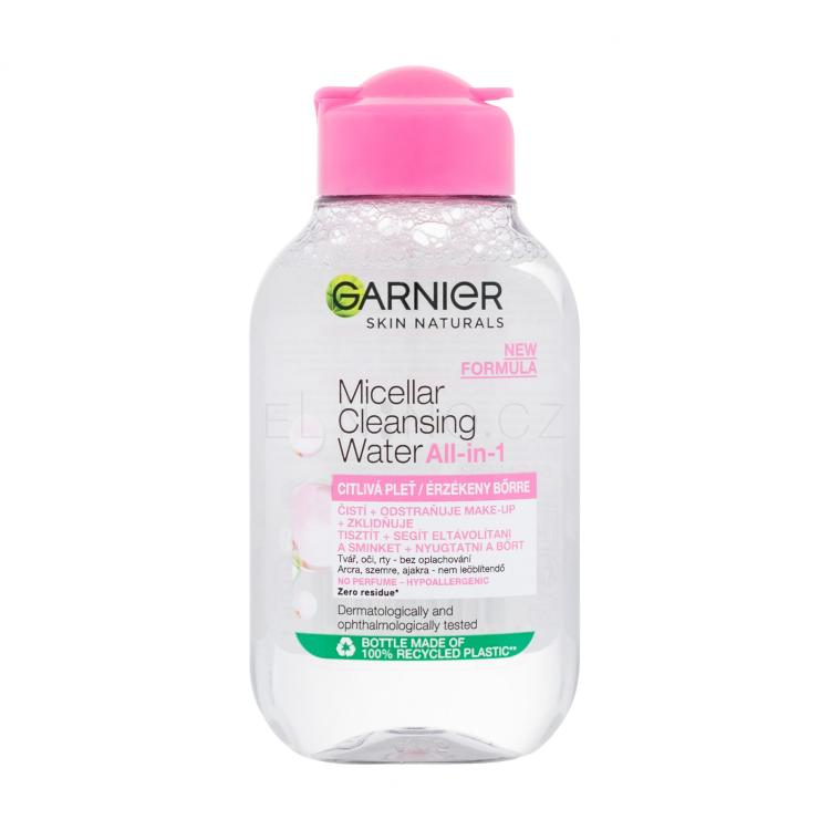 Garnier Skin Naturals Micellar Water All-In-1 Sensitive Micelární voda pro ženy 100 ml