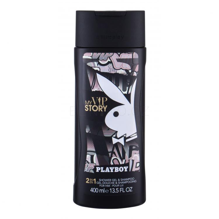 Playboy My VIP Story Sprchový gel pro muže 400 ml