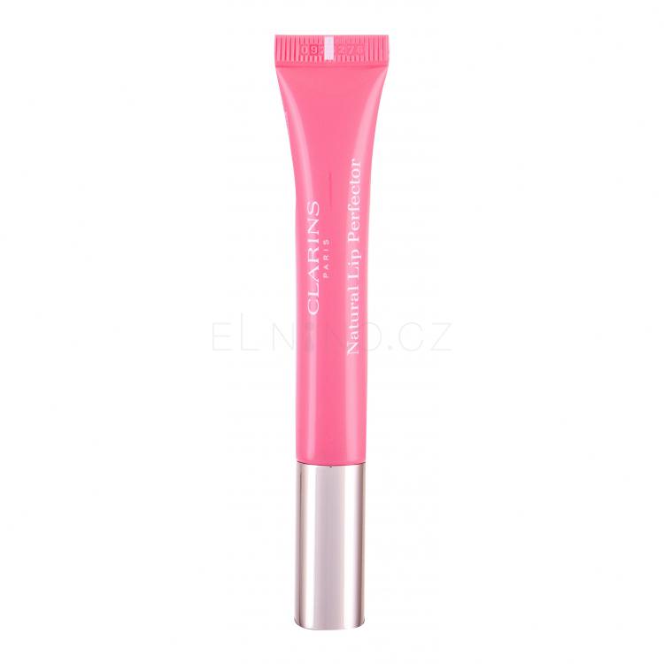 Clarins Natural Lip Perfector Lesk na rty pro ženy 12 ml Odstín 01 Rose Shimmer