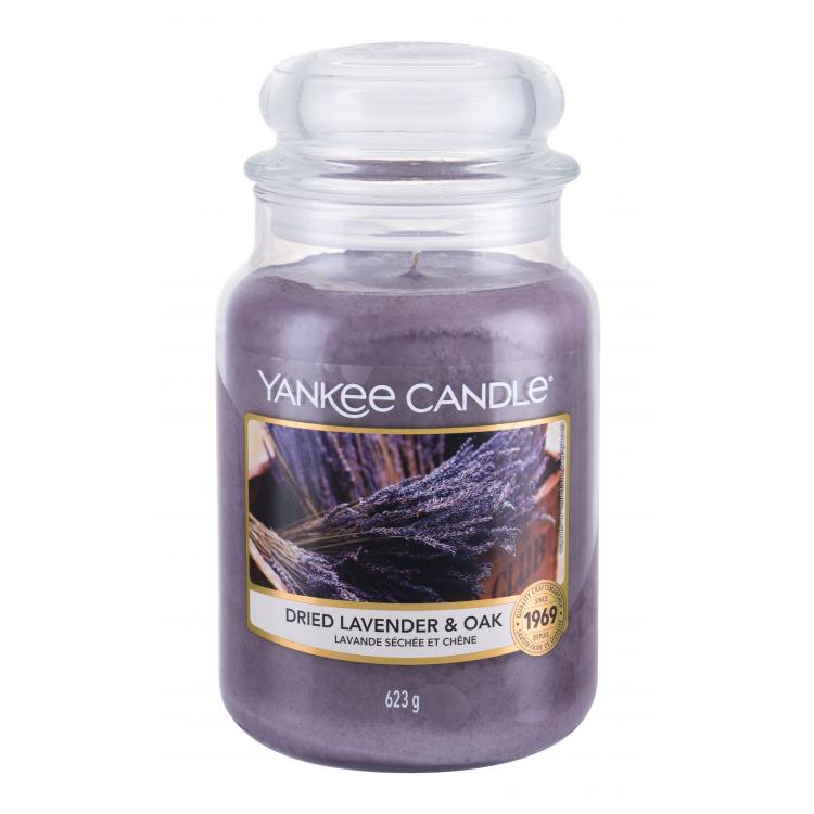 Yankee Candle Dried Lavender &amp; Oak Vonná svíčka 623 g
