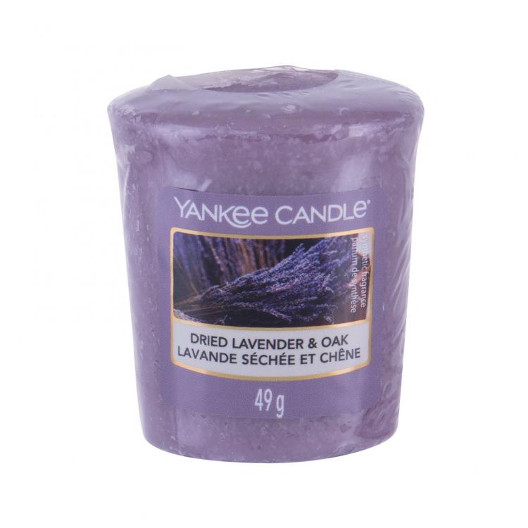 Yankee Candle Dried Lavender &amp; Oak Vonná svíčka 49 g