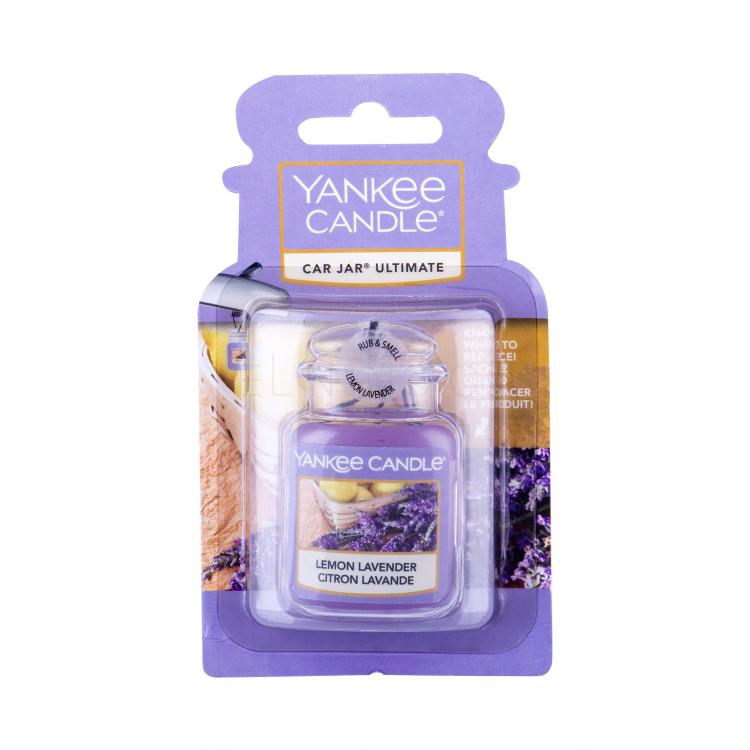 Yankee Candle Lemon Lavender Car Jar Vůně do auta 1 ks