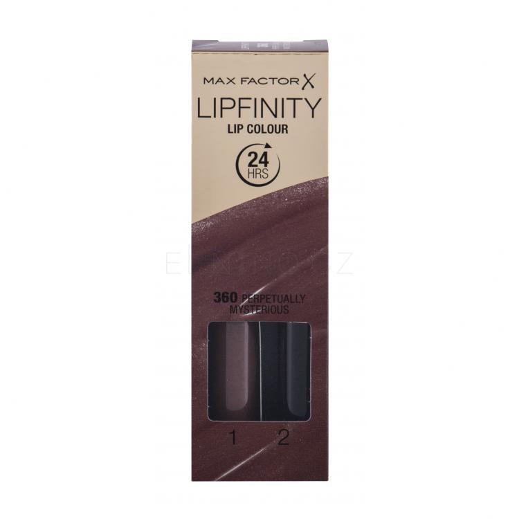 Max Factor Lipfinity 24HRS Lip Colour Rtěnka pro ženy 4,2 g Odstín 360 Perpetually Mysterious