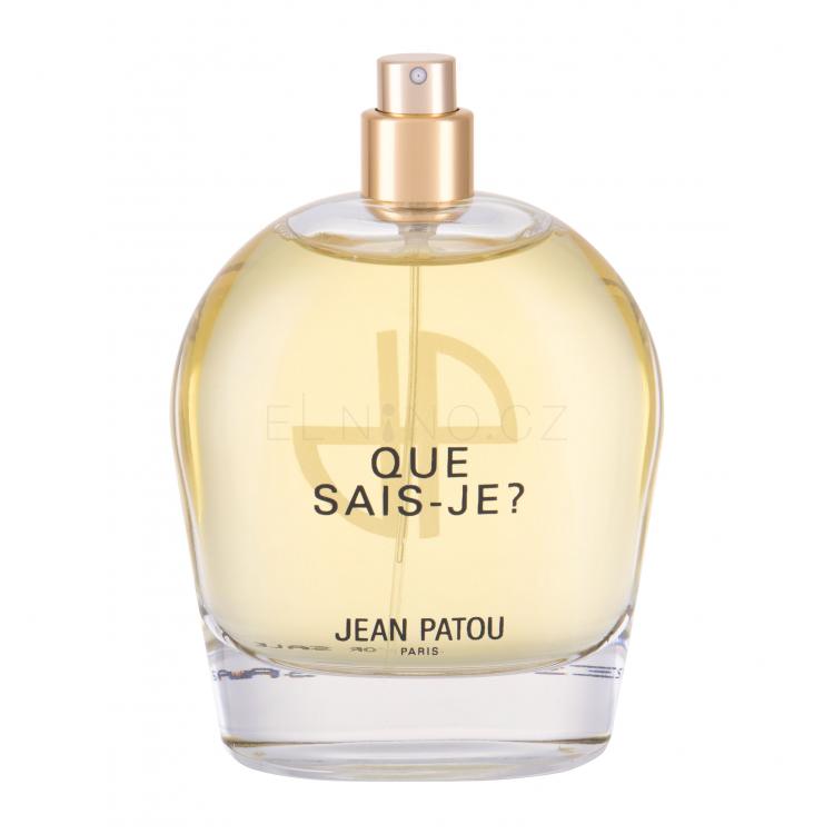 Jean Patou Collection Héritage Que Sais-Je? Parfémovaná voda pro ženy 100 ml tester