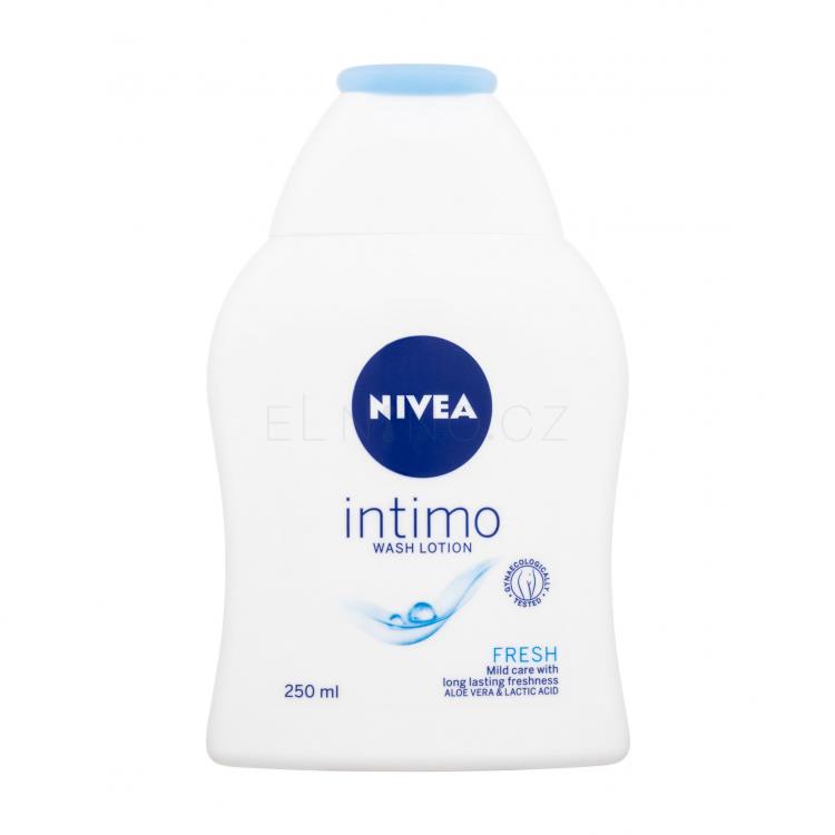 Nivea Intimo Intimate Wash Lotion Fresh Intimní kosmetika pro ženy 250 ml