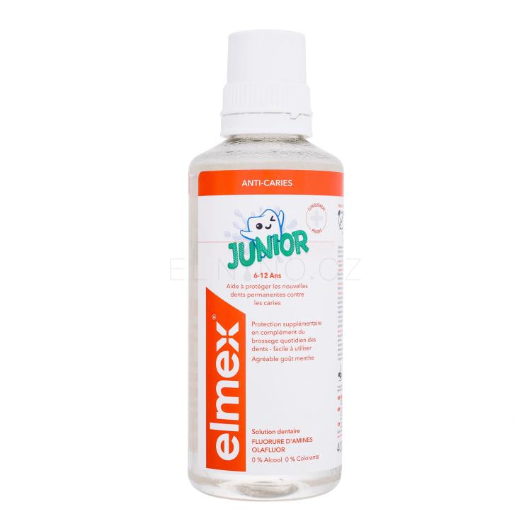 Elmex Junior Ústní voda pro děti 400 ml