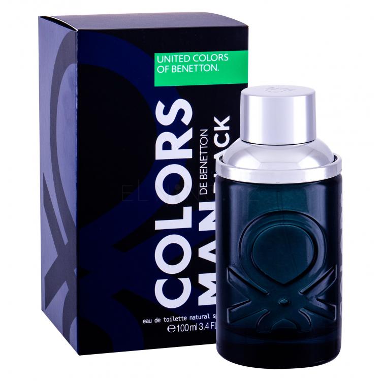 Benetton Colors de Benetton Black Toaletní voda pro muže 100 ml