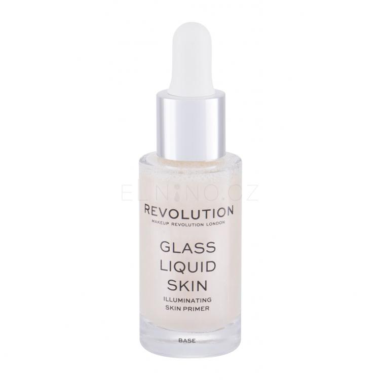 Makeup Revolution London Glass Liquid Skin Pleťové sérum pro ženy 17 ml