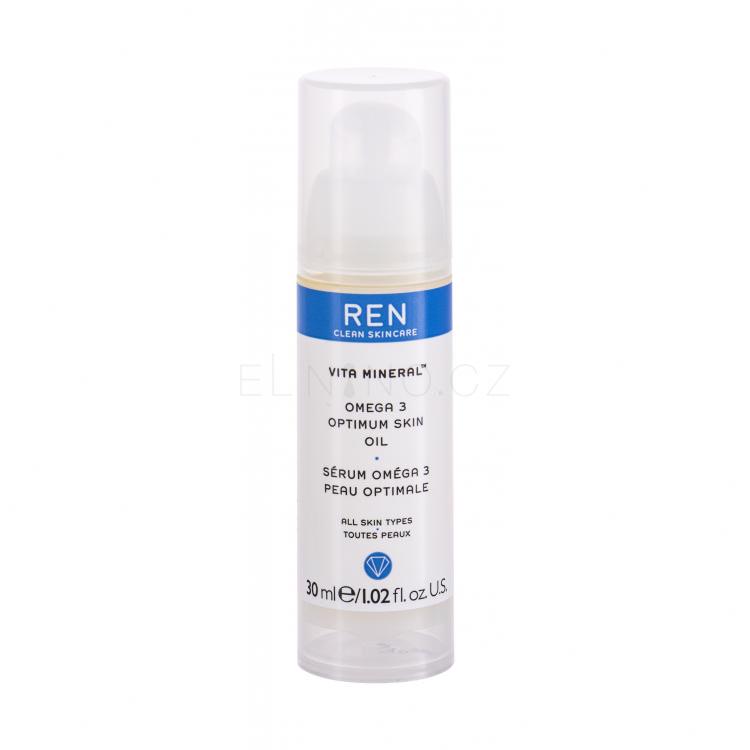 REN Clean Skincare Vita Mineral Omega 3 Pleťový olej pro ženy 30 ml