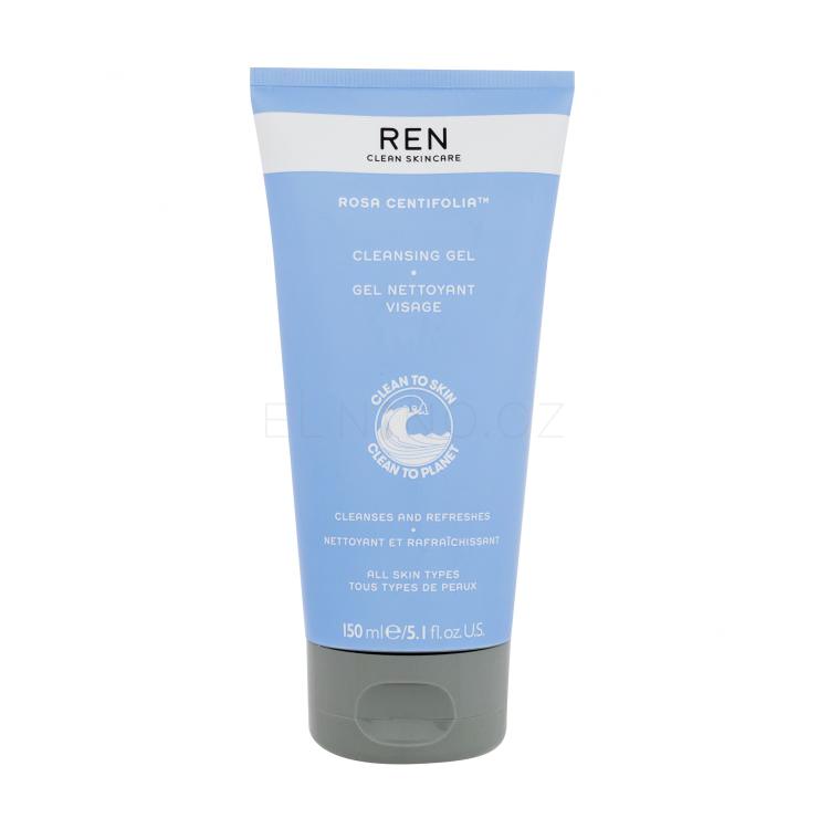 REN Clean Skincare Rosa Centifolia Čisticí gel pro ženy 150 ml