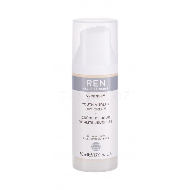REN Clean Skincare V-Cense Youth Vitality Denní pleťový krém pro ženy 50 ml