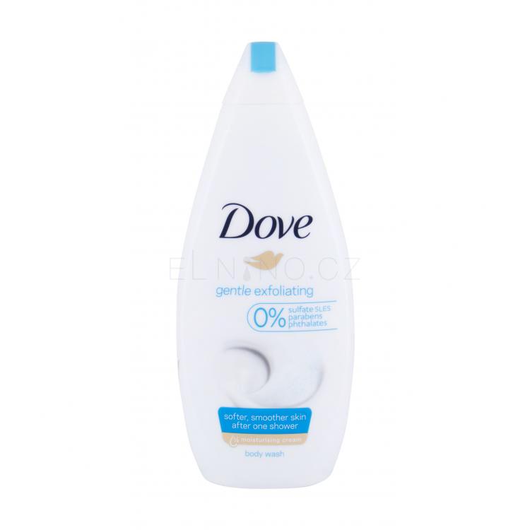 Dove Gentle Exfoliating Sprchový gel pro ženy 750 ml