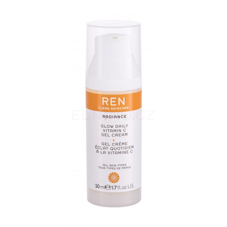 REN Clean Skincare Radiance Glow Daily Vitamin C Pleťový gel pro ženy 50 ml tester
