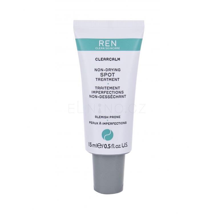 REN Clean Skincare Clearcalm 3 Non-Drying Spot Treatment Lokální péče pro ženy 15 ml tester