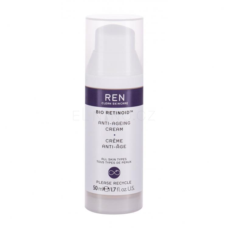 REN Clean Skincare Bio Retinoid Anti-Ageing Denní pleťový krém pro ženy 50 ml tester