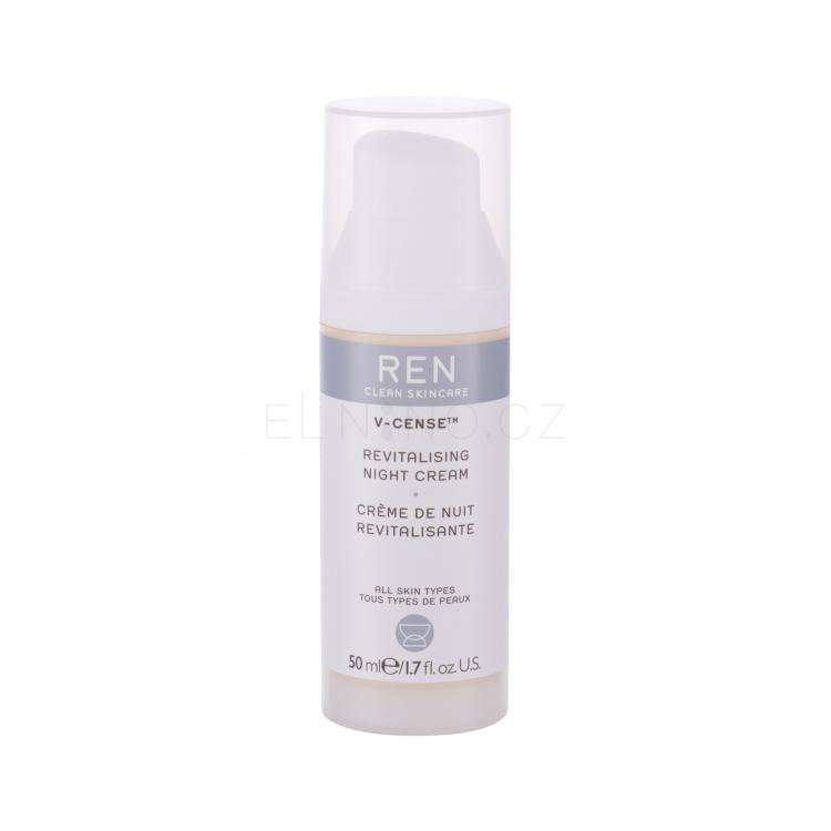 REN Clean Skincare V-Cense Revitalising Noční pleťový krém pro ženy 50 ml tester