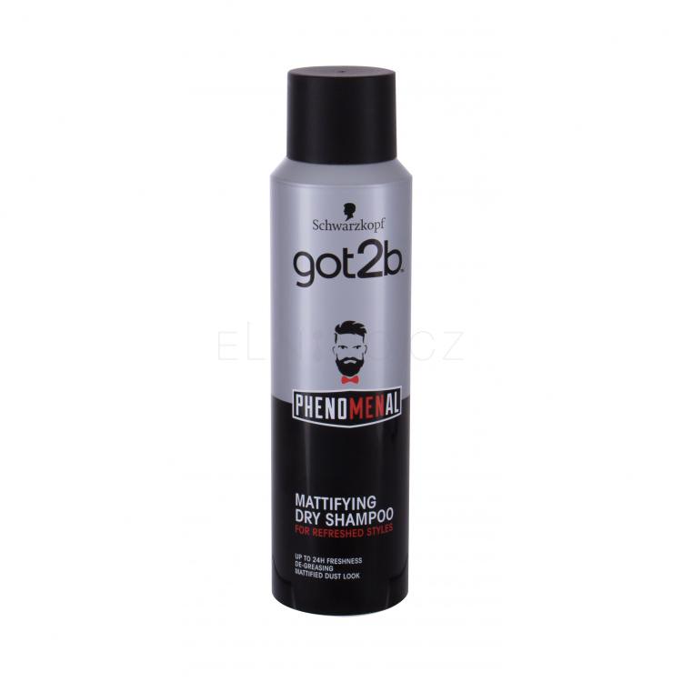 Schwarzkopf Got2b PhenoMENal Suchý šampon pro muže 150 ml