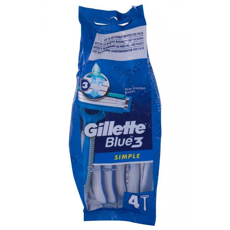 Gillette Blue3 Simple Holicí strojek pro muže Set