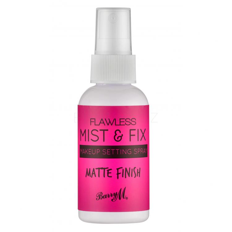 Barry M Flawless Mist &amp; Fix Matte Finish Fixátor make-upu pro ženy 50 ml