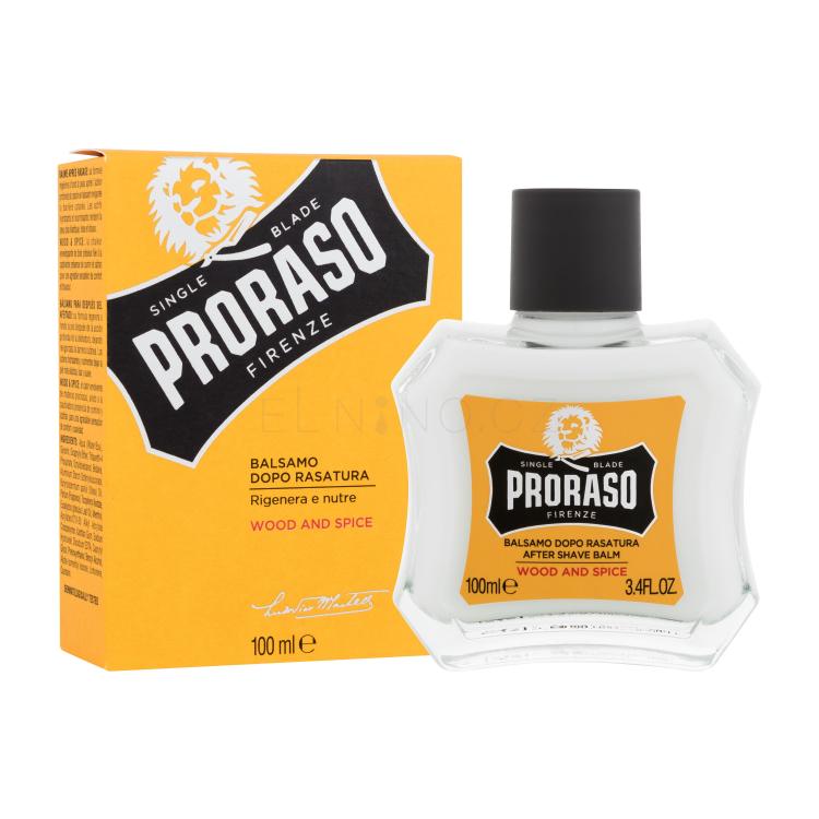 PRORASO Wood &amp; Spice After Shave Balm Balzám po holení pro muže 100 ml