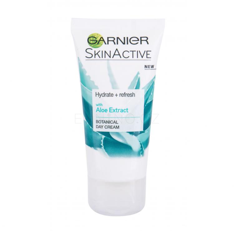 Garnier SkinActive Hydrate + Refresh Aloe Denní pleťový krém pro ženy 50 ml