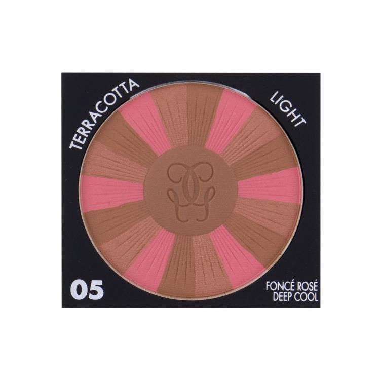 Guerlain Terracotta Light The Sun-Kissed Glow Powder Bronzer pro ženy 6 g Odstín 05 Deep Cool tester
