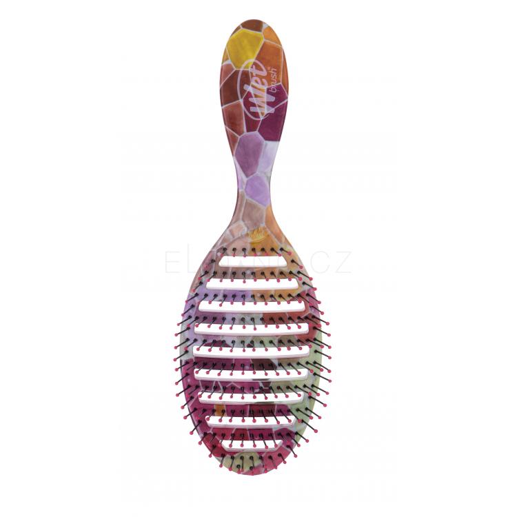 Wet Brush Speed Dry Kartáč na vlasy pro ženy 1 ks Odstín Magic Garden Multi-Color Tile