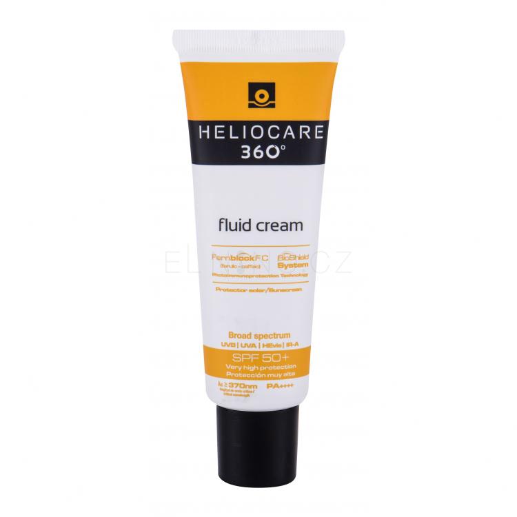 Heliocare 360° Fluid Cream SPF50+ Opalovací přípravek na obličej 50 ml