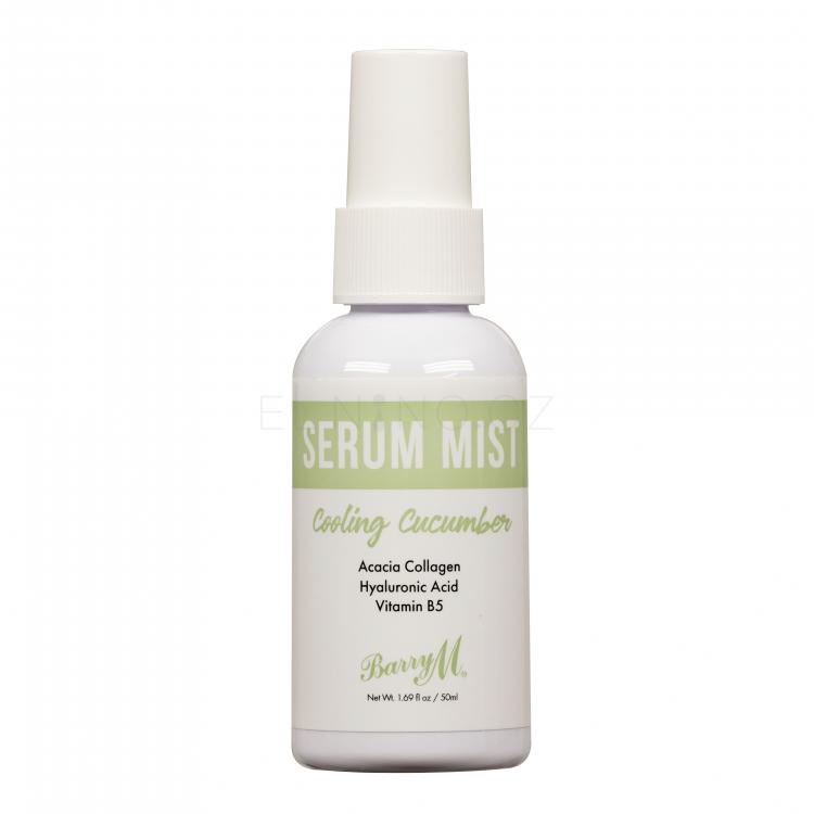 Barry M Serum Mist Cooling Cucumber Pleťová voda a sprej pro ženy 50 ml