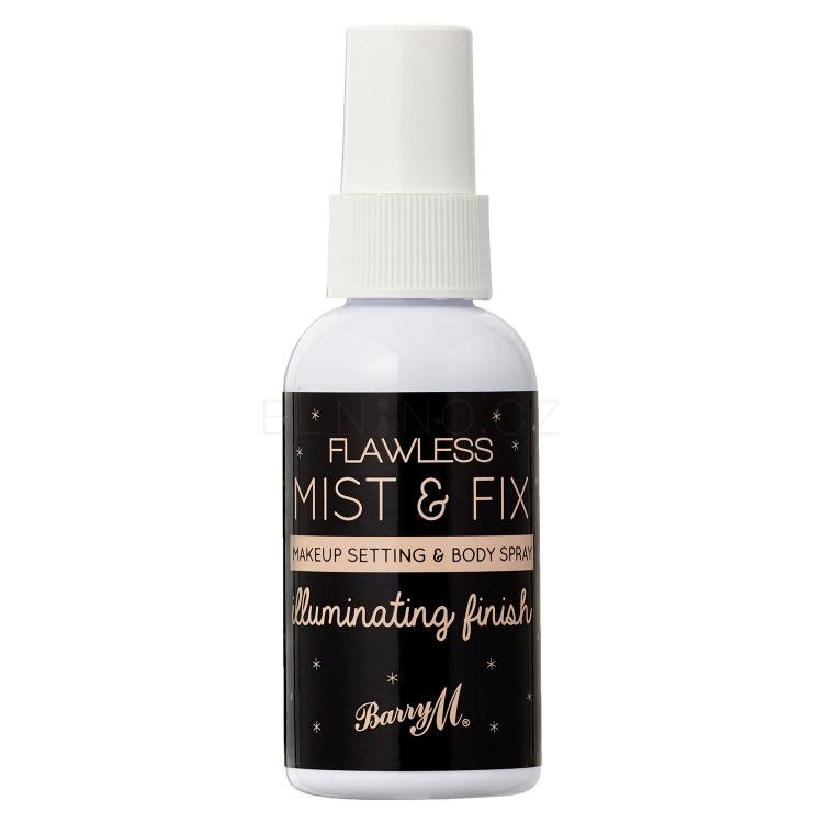 Barry M Flawless Mist &amp; Fix Illuminating Fixátor make-upu pro ženy 50 ml