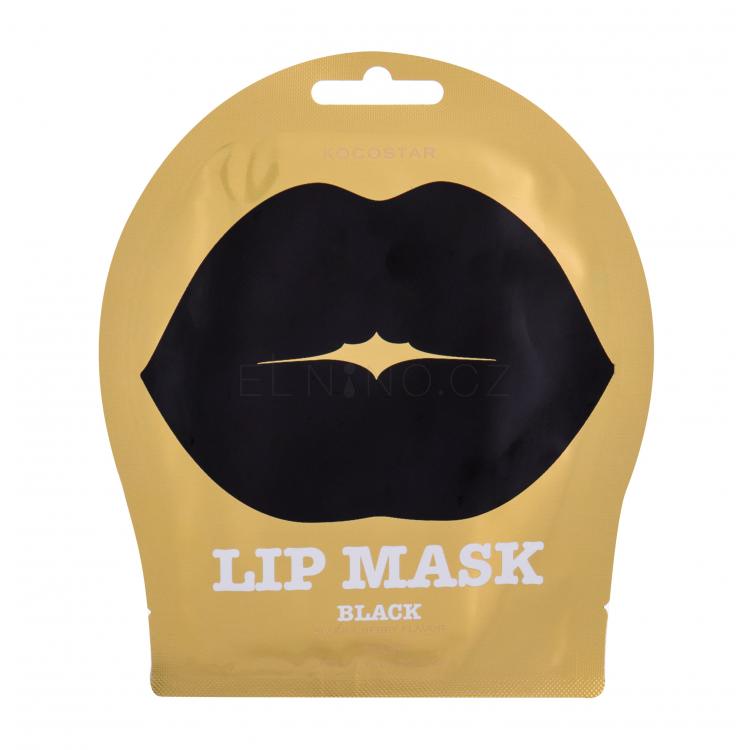 Kocostar Lip Mask Pleťová maska pro ženy 3 g Odstín Black