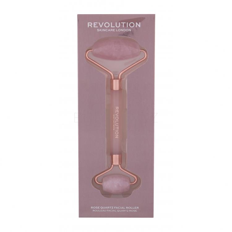 Revolution Skincare Roller Rose Quartz Facial Roller Masážní váleček a kámen pro ženy 1 ks