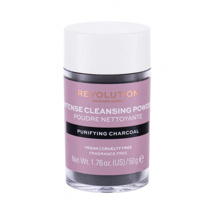 Revolution Skincare Cleansing Powder Purifying Charcoal Čisticí pěna pro ženy 50 g
